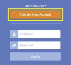 Activate Your Patient Portal Account Button