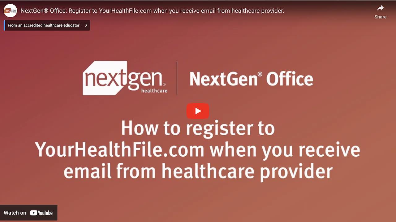 Your health file patient portal family medicine associates